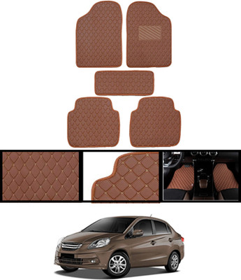 AYW Leatherite Standard Mat For  Mahindra Amaze(Orange)