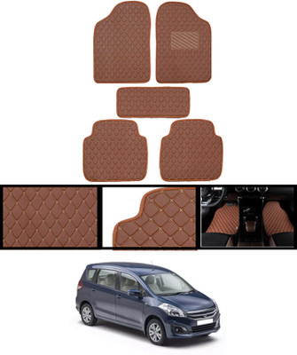 MSNP Leatherite Standard Mat For  Maruti Suzuki Universal For Car(Brown)