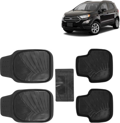 Kingsway PVC Tray Mat For  Ford Ecosport(Black)