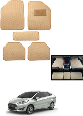MATIES Leatherite Standard Mat For  Ford Fiesta(Beige)