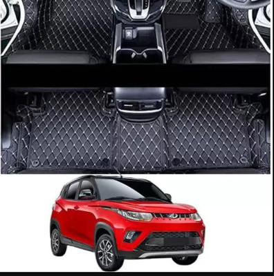 onefit enterprises Leatherite 7D Mat For  Mahindra KUV 100(Black)