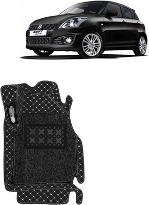 Kingsway Leatherite 7D Mat For  Maruti Suzuki Swift(Black)