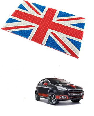 arneja trading company Rubber Standard Mat For  Fiat Abarth Punto(Multicolor)