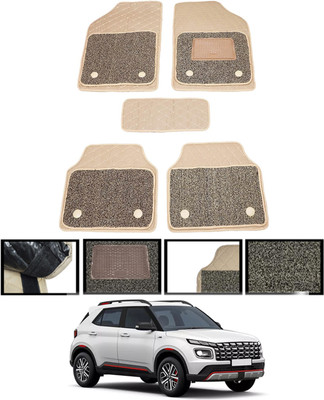 monolive Leatherite Standard Mat For  Hyundai Universal For Car(Beige)