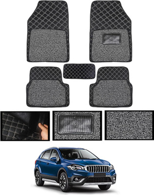 MATIES Leatherite 7D Mat For  Maruti Suzuki Universal For Car(Black)