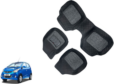AUTO PEARL Leatherite 7D Mat For  Hyundai Eon(Black)