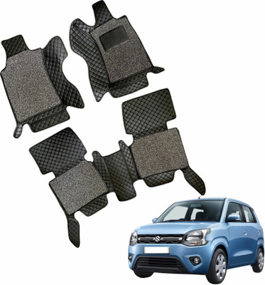 Mecarnic Leatherite 7D Mat For  Maruti Suzuki WagonR(Black)