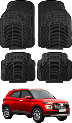INSURE AUTOMOTIVE Vinyl Standard Mat For  Hyundai Venue(Black)
