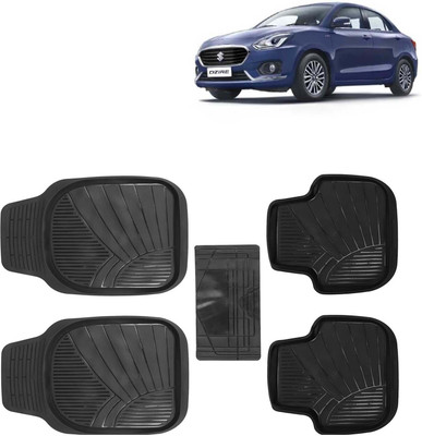 Kingsway PVC Tray Mat For  Maruti Suzuki Swift Dzire(Black)