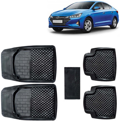 Kingsway PVC Tray Mat For  Hyundai Elantra(Black)