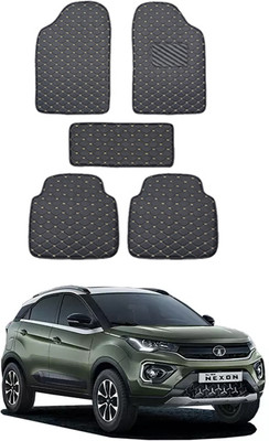 MATIES Leatherite Standard Mat For  Tata Universal For Car(Black)