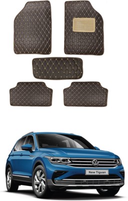 MATIES Leatherite Standard Mat For  Volkswagen Tiguan(Black)