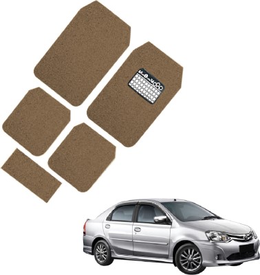 INSURE AUTOMOTIVE PVC Standard Mat For  Toyota Etios(Beige)