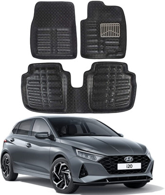 Ds enterprise PVC 5D Mat For  Hyundai i20(Black)