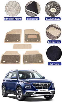 MATIES PVC 7D Mat For  Toyota Venue(Beige)