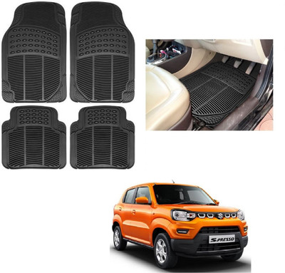 ROSHNEER ENTERPRISES Rubber Standard Mat For  Maruti S-Presso(Black)