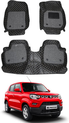 TOFIT ENTERPRISES Leatherite 7D Mat For  Maruti Suzuki S-Presso(Black)