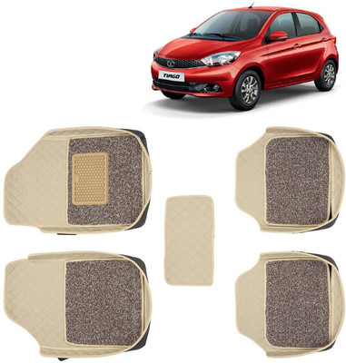 Kingsway Leatherite 7D Mat For  Tata Tiago(Beige)