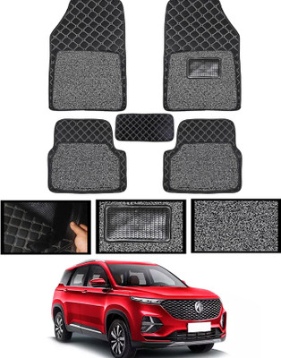 MSNP Leatherite 7D Mat For  MG Hector Plus(Black)