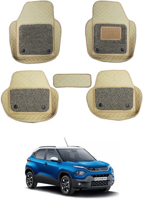 RKPSP Leatherite 7D Mat For  Tata Punch(Beige)