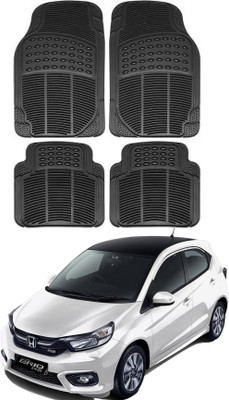 FKOK Rubber, Silicone Standard Mat For  Honda Brio(Black)