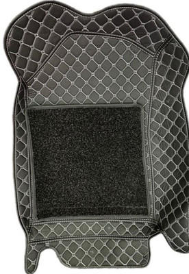 TOPNIK Leatherite 7D Mat For  Tata Safari Dicor(Black)