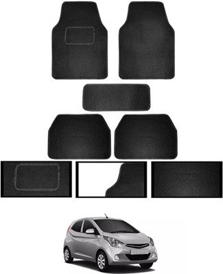 MATIES Fabric Standard Mat For  Hyundai Eon(Black)