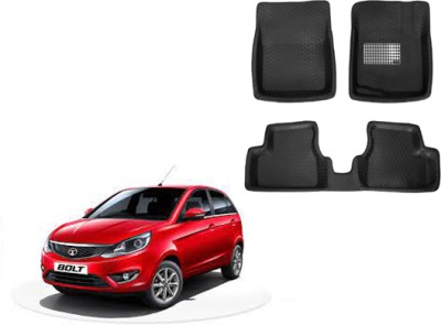 Autorepute Leather 5D Mat For  Tata Bolt(Black)