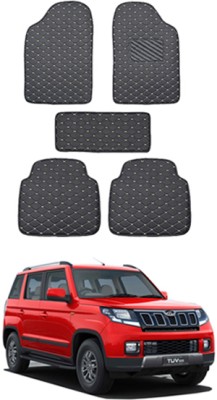 MATIES Leatherite Standard Mat For  Mahindra TUV 300(Black)