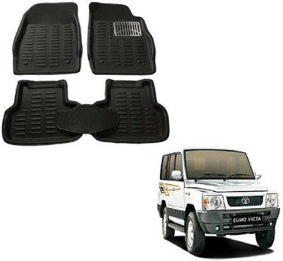ROSHNEER ENTERPRISES PVC 3D Mat For  Tata Sumo Victa(Black)
