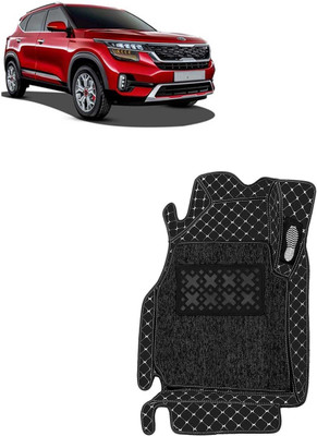 STYLE CHOICE Leatherite 7D Mat For  Kia Seltos(Black)