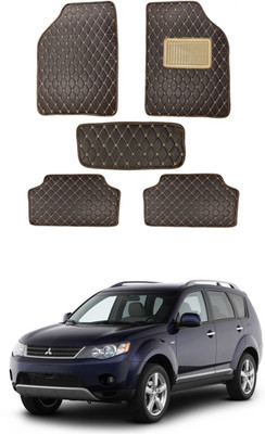 MATIES Leatherite Standard Mat For  Outlander(Brown)