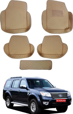RKPSP Leatherite 7D Mat For  Hyundai Elantra(Beige)