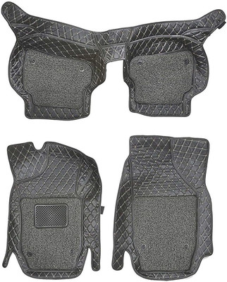 TOFIT ENTERPRISE Leather 7D Mat For  Kia Seltos(Black)