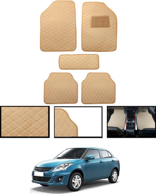 MATIES Leatherite Standard Mat For  Maruti Suzuki Swift Dzire(Beige)