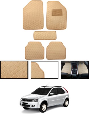 AYW Leatherite Standard Mat For  Hyundai Verito Vibe(Beige)