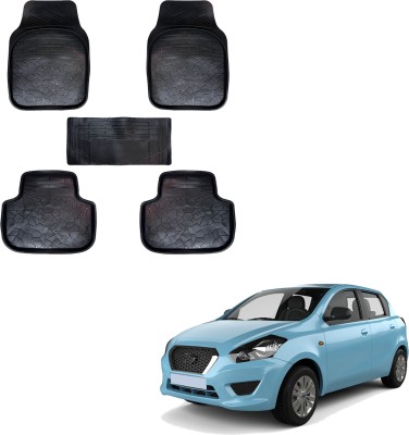 SS FOR YOUR SMART NEEDS Vinyl Standard Mat For  Datsun Go(Black)