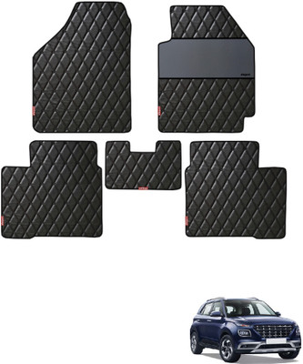 elegant Leatherite Standard Mat For  Hyundai Venue(Black)