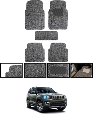 MATIES PVC Standard Mat For  Mahindra Universal For Car(Black)