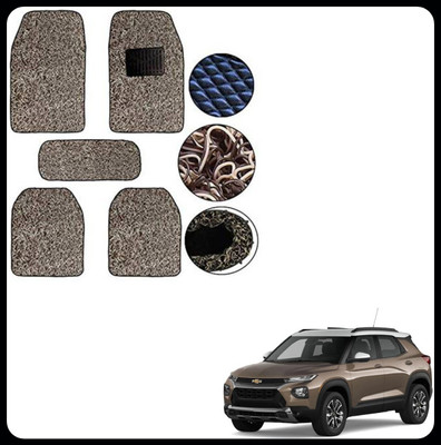 SEMAPHORE PVC, Rubber Standard Mat For  Chevrolet Trailblazer(Beige, Brown)