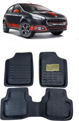 ARNEJA Polyutherine 3D Mat For  Fiat Abarth Punto(Black)