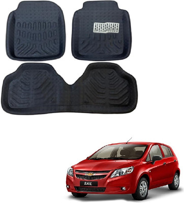 ROSHNEER ENTERPRISES PVC 3D Mat For  Chevrolet Sail(Black)
