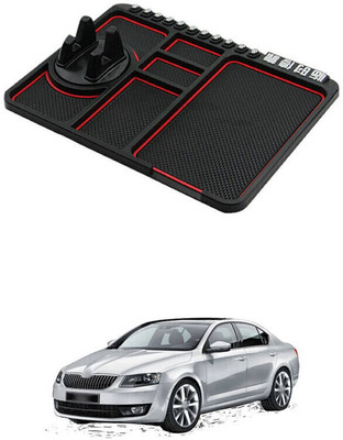LOVMOTO Plastic Tray Mat For  Skoda Octavia(Multicolor)
