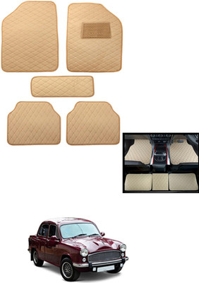 MATIES Leatherite Standard Mat For  HM Ambassador(Beige)
