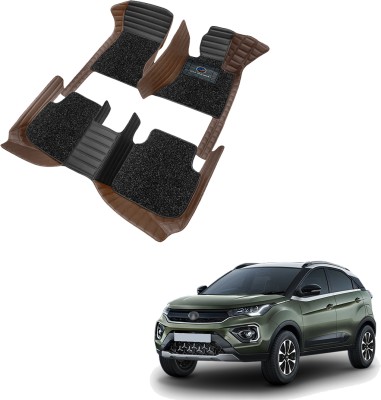 AutoFurnish Leatherite 9D Mat For  Tata Nexon(Maroon, Black)