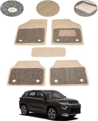 MSNP Leatherite 7D Mat For  Toyota Universal For Car(Beige)