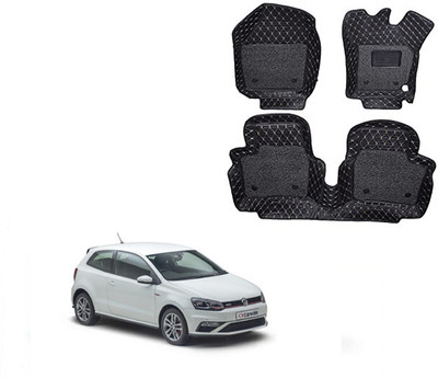 Autorepute Leather 7D Mat For  Maruti Suzuki Polo(Black)