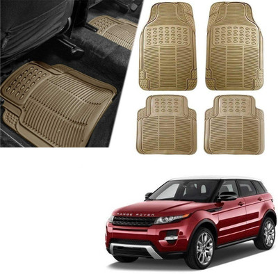 Znee Smart Rubber Standard Mat For  Universal For Car(Beige)