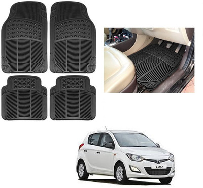 ROSHNEER ENTERPRISES Rubber Standard Mat For  Hyundai i20(Black)