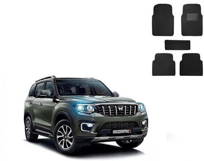 Autorepute Leather Standard Mat For  Mahindra Scorpio N(Black)